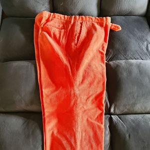 Vineyard Vines- Orange Corduroy Pants
